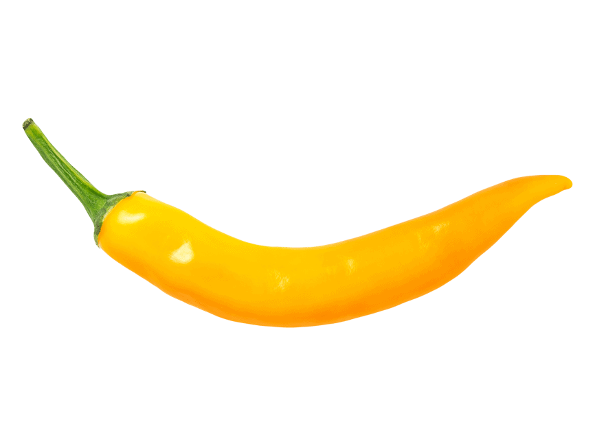 Photo d'un banana pepper, piment jaune en forme de banane